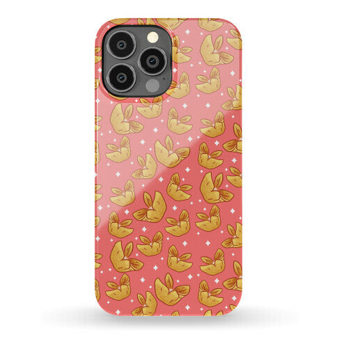 Crab Rangoons Pattern Red Phone Case